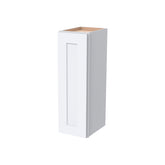 RTA Shaker Solid Wood Wall Cabinet White for Kitchen, Bathroom & Laundry Storage